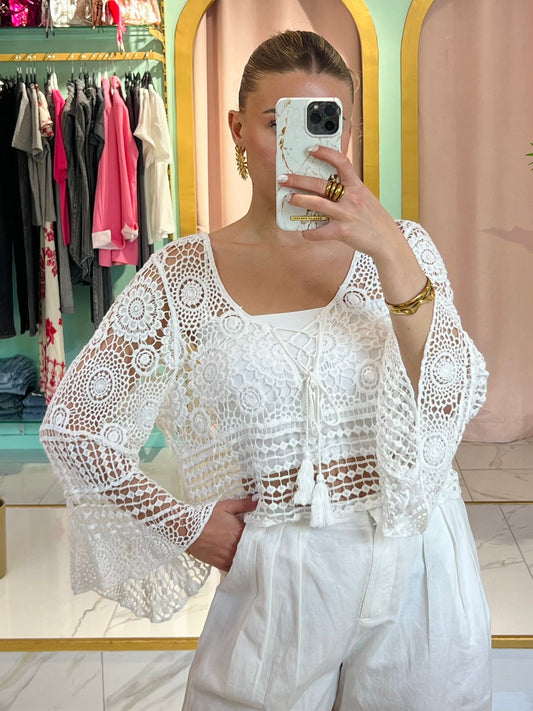 GILET EN CROCHET